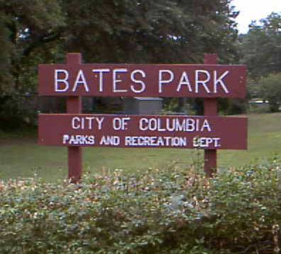 Lester Bates Park Sign