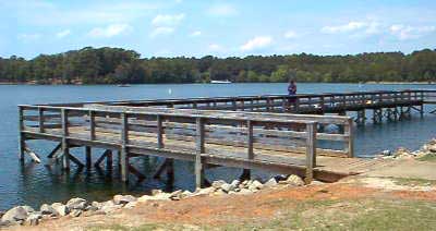 Fishing Pier at Lake Murray SCE & G Park